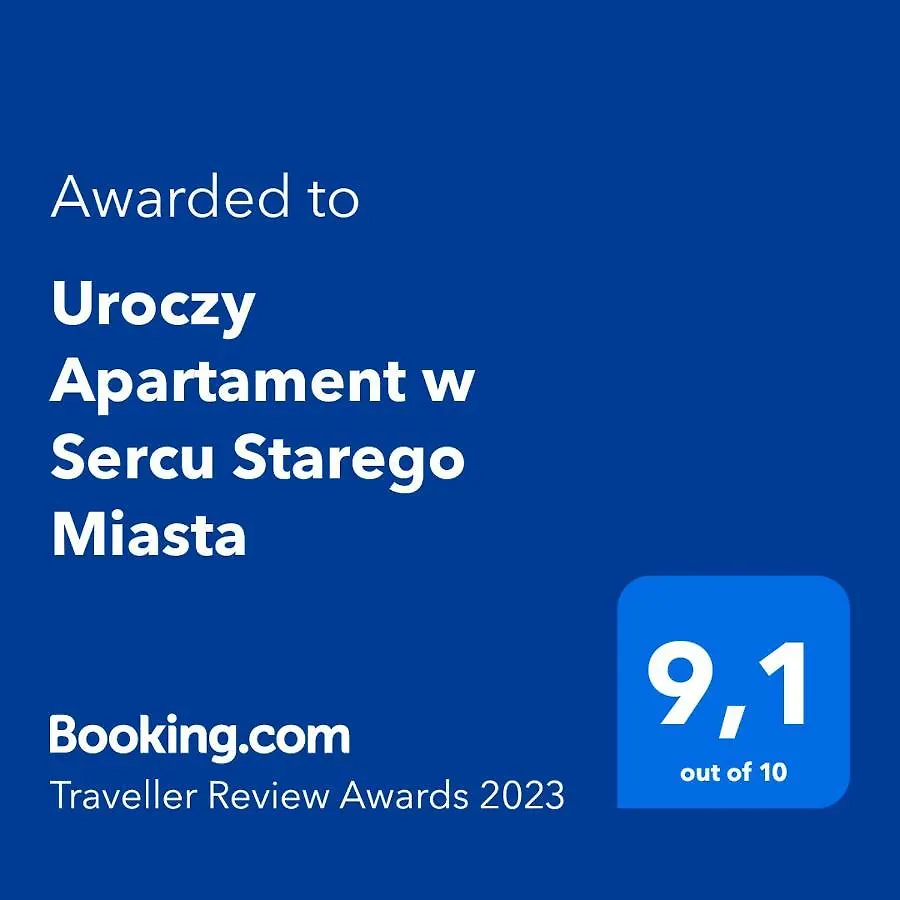 アパート Uroczy Apartament W Sercu Starego Miasta グダニスク